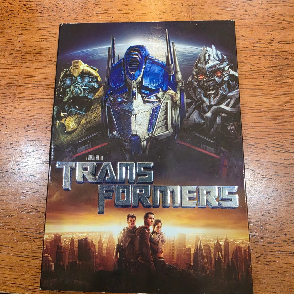 Transformers DVD 2007 Movie Widescreen Edition Shia LaBeouf Excellent Slipcover